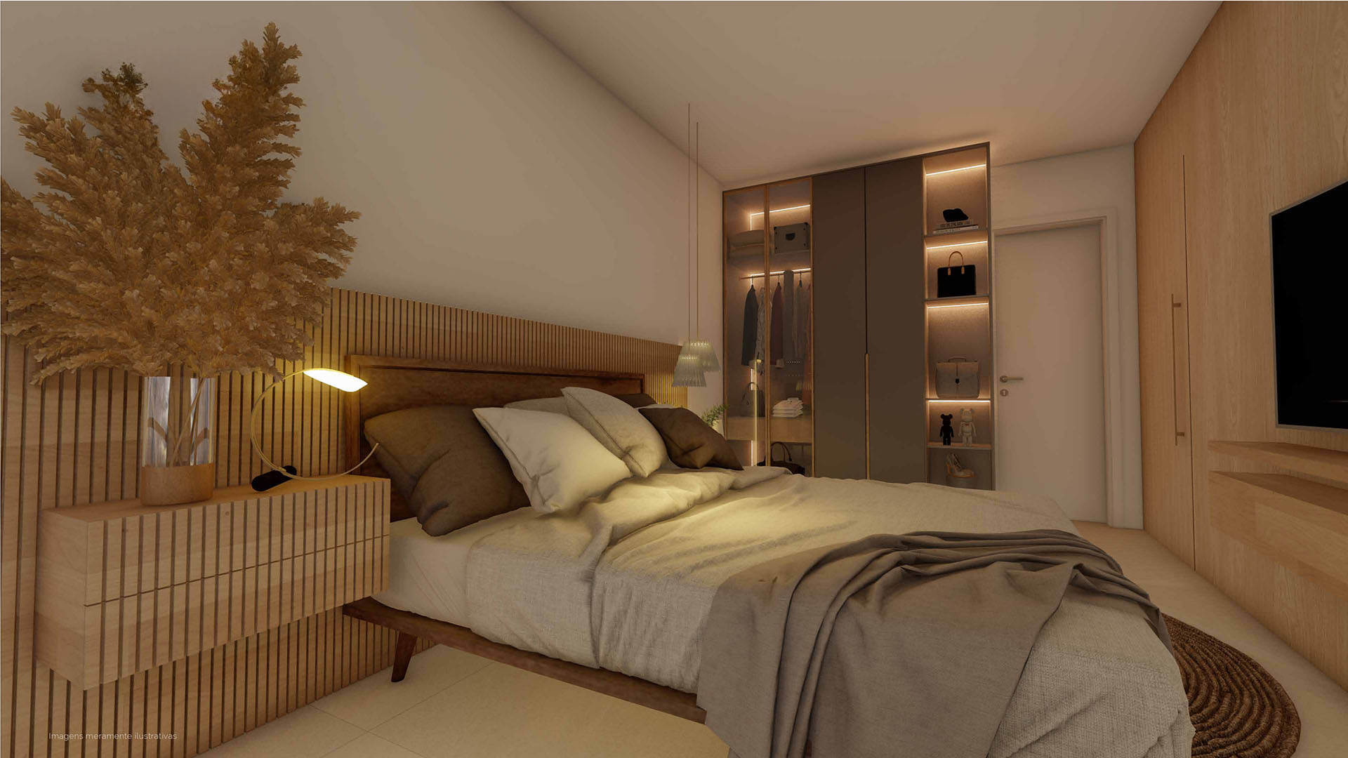 Quarto apto tipo 2/4